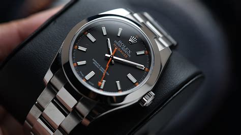 rolex milgauss pro hunter orange|Rolex Milgauss black dial.